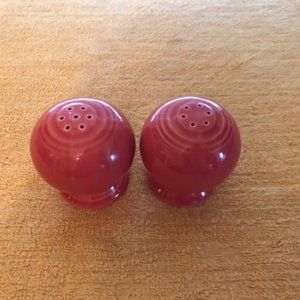 Fiestaware Persimmon Ball Salt and Pepper Shakers